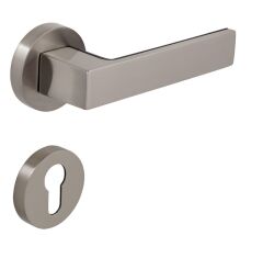 Croma Zera Kapı Kolu Seti Oda Yale Inox-Siyah