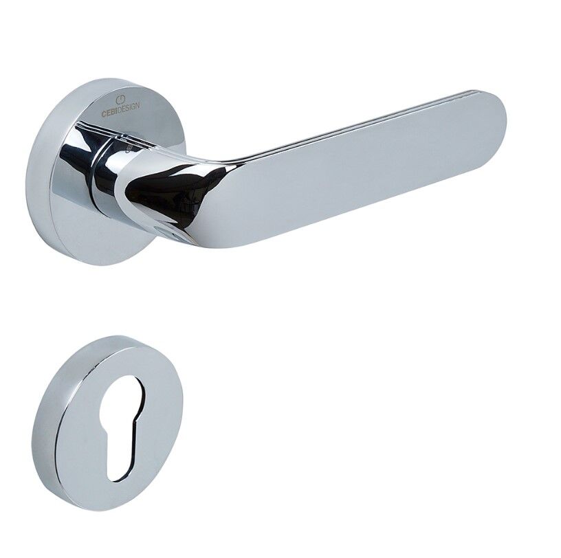 NARA Kapı Kolu Seti Yale Krom Parlak