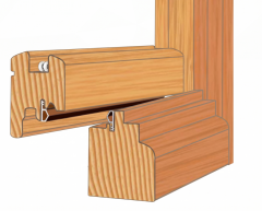 Ahşap Pencere Fitili 7mm Beyaz (500 Metre)