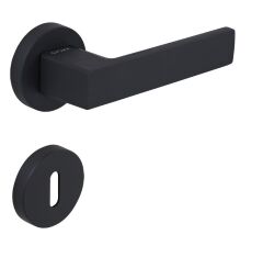 Croma Zera Kapı Kolu Seti Oda Siyah Mat