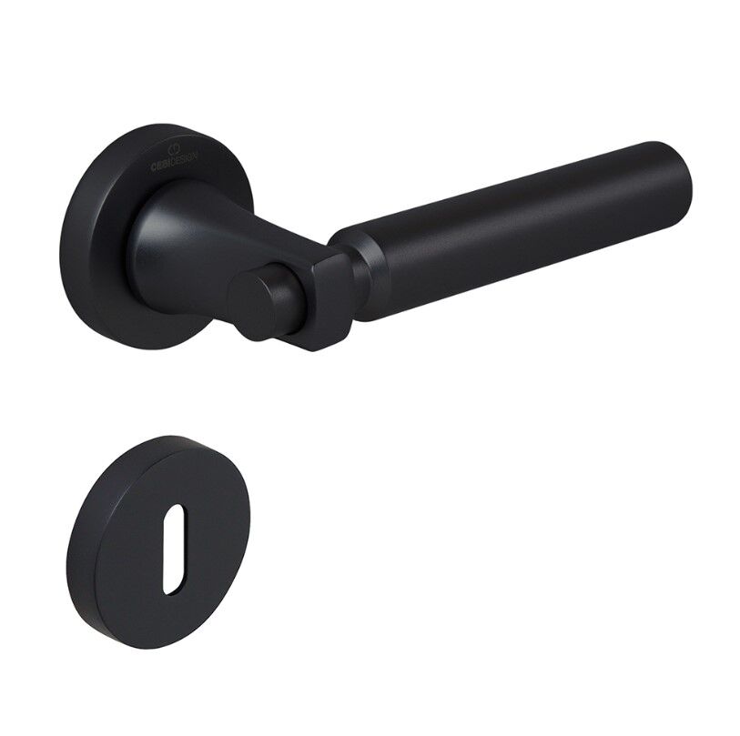 JOON-F Kapı Kolu Seti Oda Siyah Mat