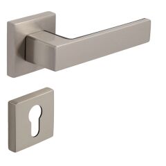 Zera-S Kapı Kolu Seti Yale Inox-Siyah