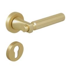 JOON-L Kapı Kolu Seti Yale Pirinç Mat