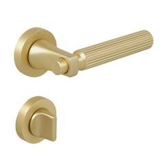 JOON-L Kapı Kolu Seti WC Pirinç Mat