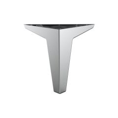 Hafele Mobilya Ayağı Volo 140mm Mat Krom Renk