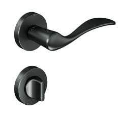 Eva Kapı Kolu Seti WC Mat Antrasit