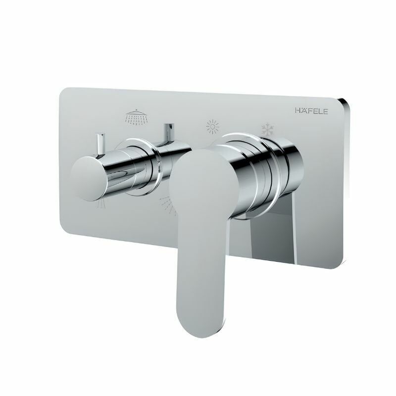 Hafele Sıva Üstü Grubu Fluxo Trio Parlak Krom