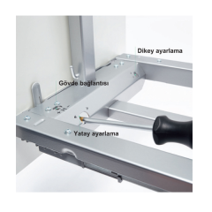 Hafele Junior III Set A.Style 600mm Krom