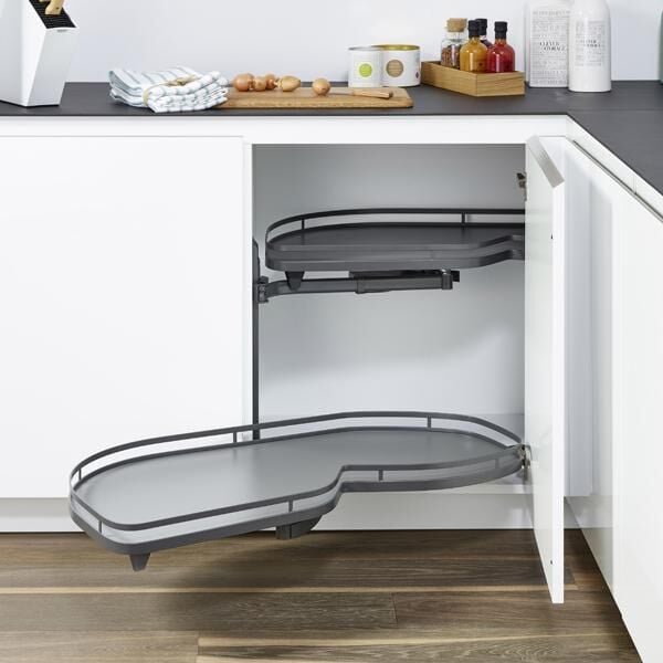 Hafele Lemans2 Sol Kiler Seti 50/60-75cm Antrasit
