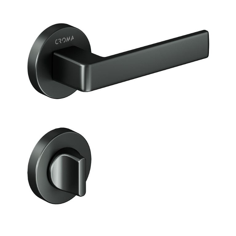 Eta Kapı Kolu Seti WC Mat Antrasit