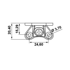 Hafele Kelebek Bağlantısı, Şeffaf