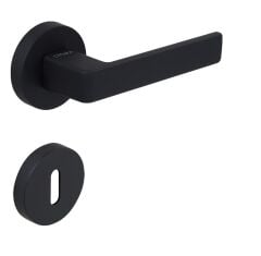 Croma Eta Kapı Kolu Seti Oda Siyah Mat