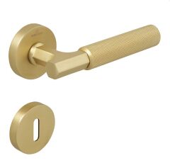 MOOD-K Kapı Kolu Seti Oda Pirinç Mat