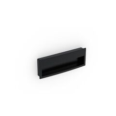 Hafele Gömme Kulp Rosso 96mm Mat Siyah