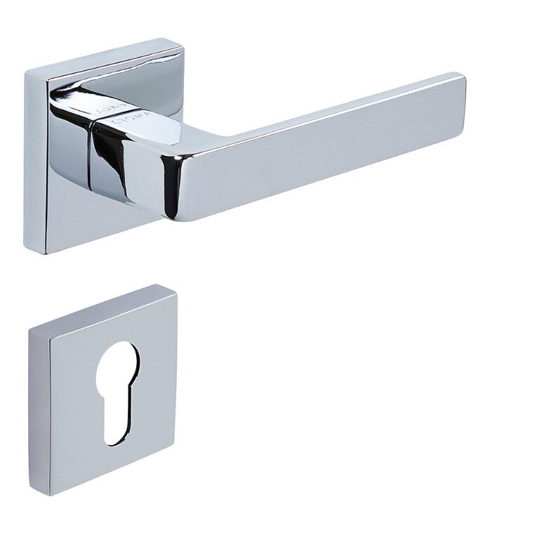 Eta-S Kapı Kolu Seti Yale Krom Parlak