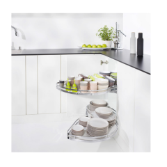 Hafele Lemans II Kiler Set Krom Set 50/60-75cm