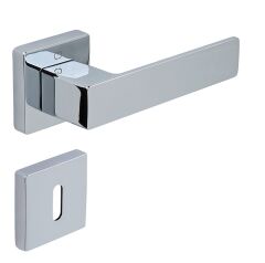 CUBE Kapı Kolu Seti Oda Krom Parlak