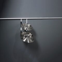 Hafele Tencere Kapak Raf Pas Çelik 115x255x80mm