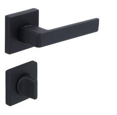 Croma Eta-S Kapı Kolu Seti WC Siyah Mat