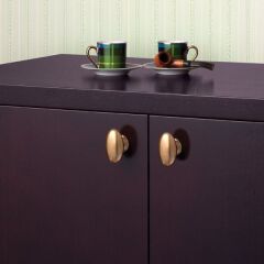 Hafele Düğme Kulp Iva Jr. Antik Bronz