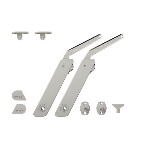 Hafele Free Flap H 1.5 Çift Makas Seti C Gri/Nikel
