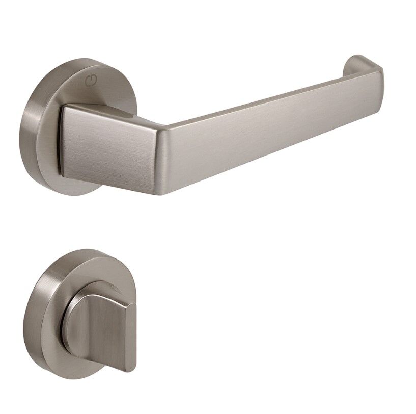 TARA Kapı Kolu Seti WC Inox Parlak