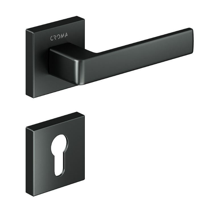 Eta-S Kapı Kolu Seti Yale Mat Antrasit