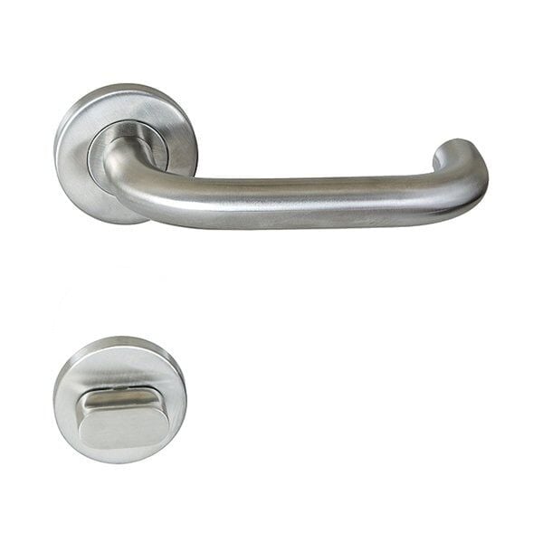 Hafele Kapı Kolu Seti Roland-Pro WC Mat Krom