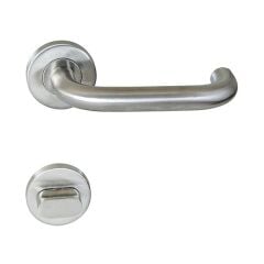 Hafele Kapı Kolu Seti Roland-Pro WC Mat Krom