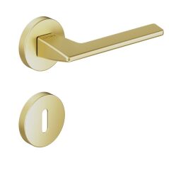 Croma Via Kapı Kolu Seti Oda Mat Pirinç