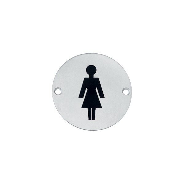 Hafele Sembol Kadın P.Çelik Mat 75Mm