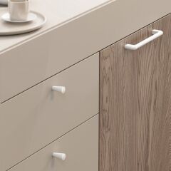 Hafele Mobilya Kulpu Molle 160mm Beyaz