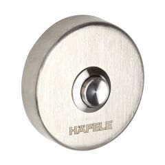 Hafele Yuvarlak Kapı Zili 52mm, Mat Paslanmaz Çelik Renk