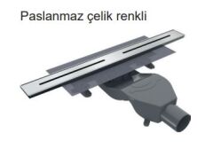 Hafele STREAMLINE Duş Kanalı Yatay 800mm Paslanmaz Çelik