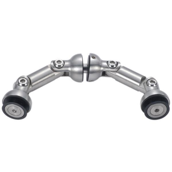 Hafele Cam T Bağlantı Elemanı Mat Paslanmaz Çelik