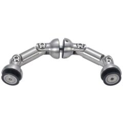 Hafele Cam T Bağlantı Elemanı Mat Paslanmaz Çelik