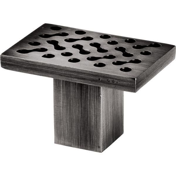 Hafele Cam Kapı Kulpu  Köşeli Krom Parlak 70x45mm