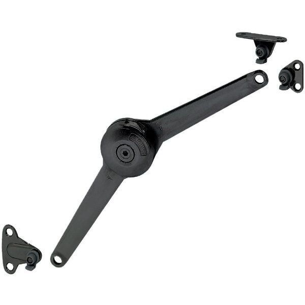 Hafele Duo Forte Alüminyum Çerçeve İçin Makas 28mm, Siyah Renk