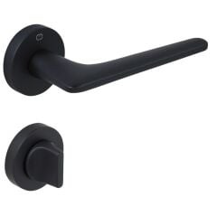 GIGI Kapı Kolu Seti WC Siyah Mat