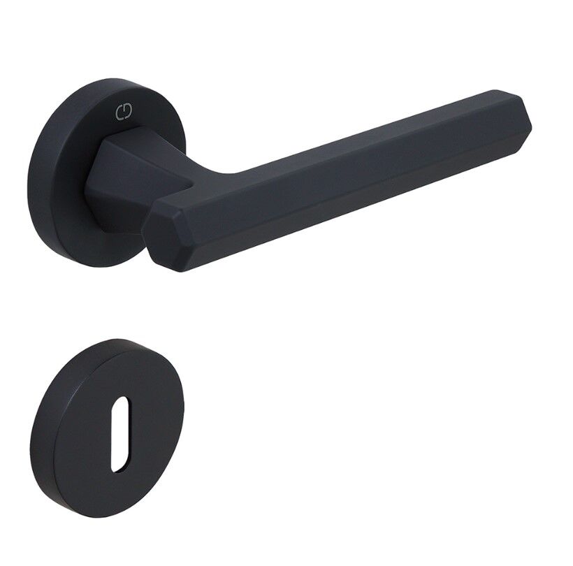 THOR Kapı Kolu Seti Oda Siyah Mat