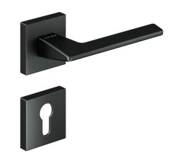 Via-S Kapı Kolu Seti Yale Mat Antrasit