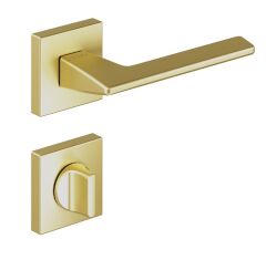 Croma Via-S Kapı Kolu Seti WC Mat Pirinç