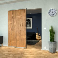 Hafele Slido D-Line43 80N Alüminyum Çerçeveli Kayar Kapak