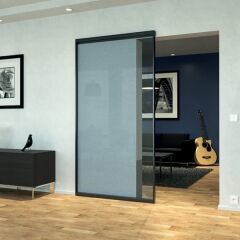 Hafele Slido D-Line43 80N Alüminyum Çerçeveli Kayar Kapak