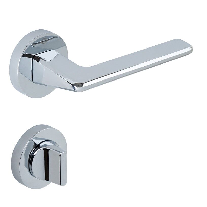 VERA  Kapı Kolu Seti WC Krom Parlak