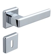 CARLI Kapı Kolu Seti Oda Krom Parlak