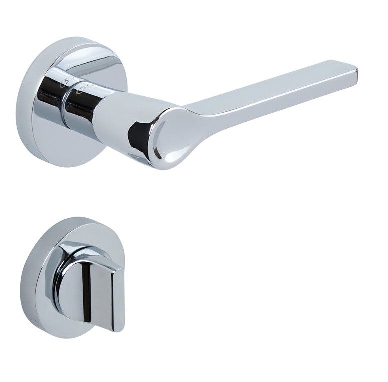 Irus Kapı Kolu Seti WC Krom Parlak