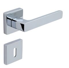 LETA Kapı Kolu Seti Oda Krom Parlak