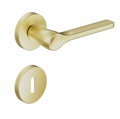 Croma Irus Kapı Kolu Seti Oda Mat Pirinç