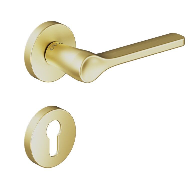 Croma Irus Kapı Kolu Seti Yale Mat Pirinç